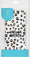 iMoshion Hoesje Geschikt voor Samsung Galaxy A02s Hoesje Siliconen - iMoshion Design hoesje - Bruin / Zwart / Transparant / Hakuna Matata
