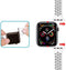 iMoshion Siliconen sport bandje voor de Apple Watch Series 1 / 2 / 3 / 4 / 5 / 6 / 7 / 8 / 9 / SE / Ultra (2) - 42 / 44 / 45 / 49 mm - Wit