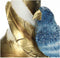 SVJ Home Decorations Vasa Vaas Bird - 20 x 16 x 31 cm - Relief - Goud