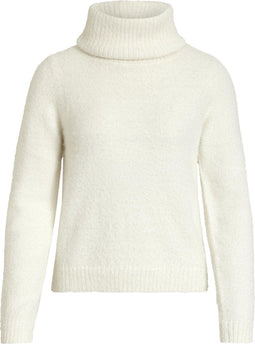VILA ROLLNECK LS KNIT TOP - Pluizige trui met lange mouwen - XL