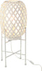 J-Line vloerlamp - bamboe - wit