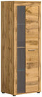 Furnilux Jam - Vitrinekast - Praktische indeling - Eiken - 35x60x159cm