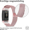 iMoshion Bandje Geschikt voor Fitbit Charge 2 Maat S - iMoshion Milanees magnetische band - Roze
