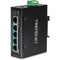 Trendnet TI-PE50 - Unmanaged Switch - 5x 100Mbps PoE - 90W PoE-budget