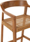 J-Line barstoel Emma Teak - hout - bruin