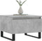 vidaXL - Salontafel - 50x46x35 - cm - bewerkt - hout - betongrijs