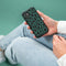 iMoshion Hoesje Geschikt voor Samsung Galaxy A71 Hoesje Siliconen - iMoshion Design hoesje - Zwart / Meerkleurig / Groen / Green Leopard