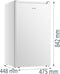 Gorenje RB39EPW4 - Combi-koelkast - 82 l - 75 l Koelkast - Wit