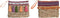Handtas Hippie DKD Home Decor Multicolour vlechtwerk (26 x 4 x 20 cm) (2 Stuks)