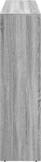 vidaXL - Kamerscherm - / - boekenkast - 137,5x29x103,5 - cm - hout - grijs - sonoma