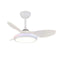 Plafondventilator CristalRecord STEL EVO MINI RGB RETRAC Transparant