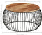 vidaXL - Salontafel - Ã68 - cm - massief - acaciahout