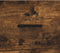 vidaXL - Nachtkastje - 40x35x47,5 - cm - bewerkt - hout - gerookt - eikenkleurig