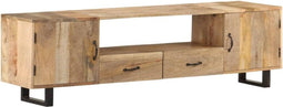 vidaXL - Tv-meubel - 160x30x45 - cm - massief - mangohout