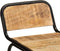 vidaXL - Barkrukken - 4 - st - 46x35,5x70 - cm - massief - hout - ruw - mangohout