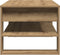 vidaXL - Salontafel - Artisan - Eiken - 102x55x45 - cm - Gemaakt - van - Hout