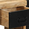 vidaXL - Nachtkastjes - 2 - st - 40x35x40 - cm - massief - ruw - hout - mango