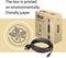 Club 3D CAC-1512 - USB Type C naar VGA Actieve Kabel - 5m - Zwart