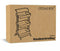 O'DADDY® Keukentrolley - Serveerwagen - 3 plateaus - Zwart
