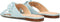 Guess Sameya - Dames Slippers - Gekruiste banden - Lichtblauw