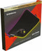 Steelseries QcK Prism Cloth - Gaming Muismat - 2-zone RGB verlichting - Zwart