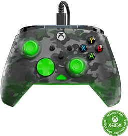 Turtle Beach Rematch Core - Bekabelde Controller - Audiobediening - Grijs Groen Zwart