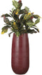 Mica Decorations Gabriel Vaas - H60 x Ø24 cm - Keramiek - Bordeaux