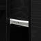 vidaXL - Zwarte - Eikenhouten - Dressoir - 60x30x70 - cm - Bewerkt - Hout