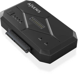 Aisens ASDS-M2SATA04B - Dockingstation - USB 3.2 - Zwart