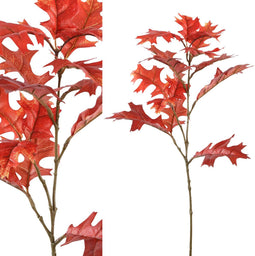 PTMD Eik Kunsttak - 23 x 26 x 46 cm - Rood