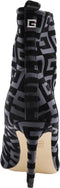Guess Dafina3 - Enkellaarsjes - Zwart leatherlook - Maat 40