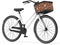 Basky Into The Wild - Fietsmand - Voor en achter - Zwart