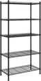 vidaXL Opbergrek 5-laags 250 kg 90x35x180 cm zwart