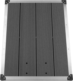 Buitendouche met grijze basis 230 cm roestvrij staal