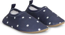 Konges Sløjd - Kelly Blue Dot Swim Shoes - Zwemschoenen / Turnpantoffel - Zwemslof - Waterschoen - Anti-slip - Maat 30/31