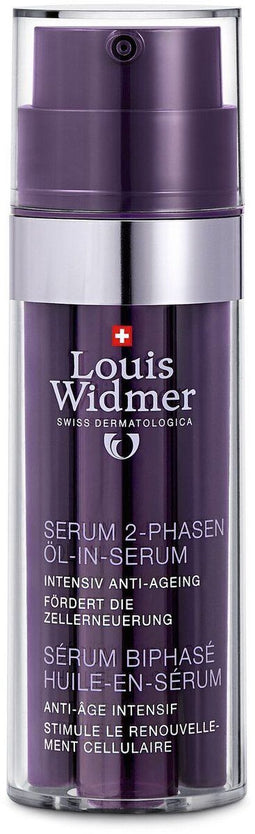 Louis Widmer Proderm - Tweefasig Serum Olie-in-Serum - 7-voudige anti-ageing werking - 35 ml