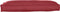 vidaXL - Ligbedkussen - voor - Zitting/Rugleuning - Wijnrood - 120x60x12 - cm - Oxford - Stof
