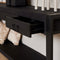 Sidetable Finn - sidetable zwart - dressoir - bijzettafel - tafeltje
