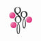 Belaste Kegel Training Set Yoba Siliconen Zwart Roze 2 Onderdelen