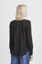 Ichi IHMAIN LS2 - Dames Blouse - V-hals - Maat 44