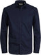 JACK&JONES JPRBLACARDIFF - Heren Overhemd L/S - Casual - Navy Blazer - M