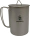 Titanium drinkbeker 0,6 liter