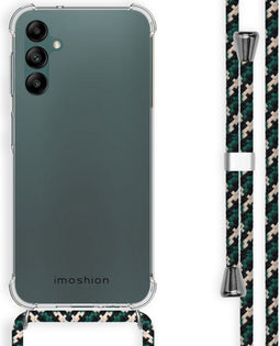 iMoshion Hoesje Geschikt voor Samsung Galaxy A14 (5G) Hoesje Met Koord - iMoshion Backcover met koord - Transparant