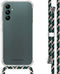 iMoshion Hoesje Geschikt voor Samsung Galaxy A14 (5G) Hoesje Met Koord - iMoshion Backcover met koord - Transparant