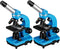Bresser Junior Biolux SEL - Studenten Microscoop - Barlow Zoom Systeem - Blauw
