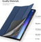 Dux Ducis Tablet Hoes Geschikt voor Lenovo Tab M10 (3rd gen) - Dux Ducis Domo Bookcase - Donkerblauw