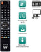 Ewent EW1570 - Universele afstandsbediening - Compatibel met TV DVB-C/DVB-T/SAT/DVD/VCR/Blu-ray/Hi-Fi - Zwart