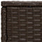 vidaXL - Tuinbijzettafels - 3 - st - poly - rattan - bruin