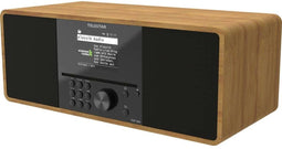 Telestar TOP 300 - Stereo digitale radio - DAB+ FM internetradio met Bluetooth - Bruin