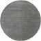 Vloerkleed MOMO Rugs Panorama Uni Rond Dark Grey Vloerkleed - 150 rond - Rond - Laagpolig,Rond Tapijt - Industrieel - Antraciet, Grijs